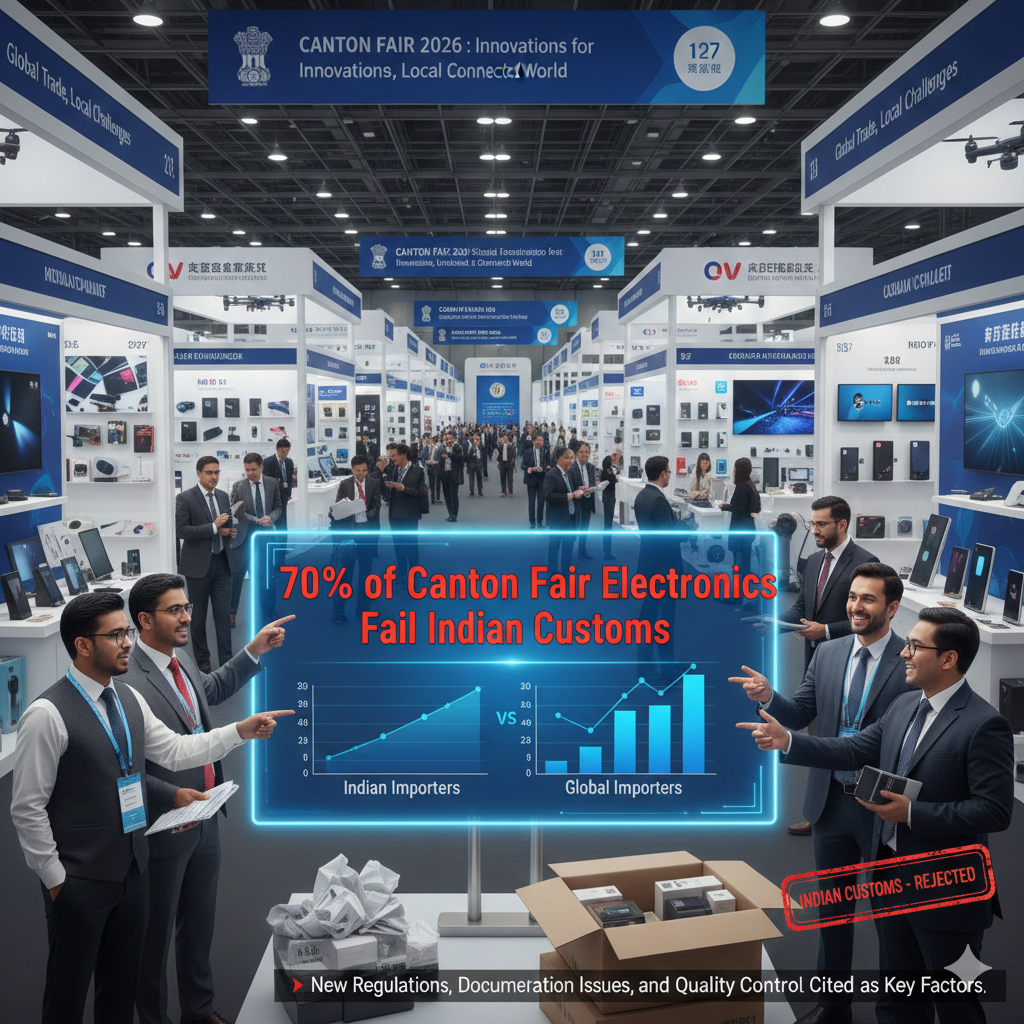 Why 70% of Electronics Finalized at Canton Fair Never Clear Indian Customs